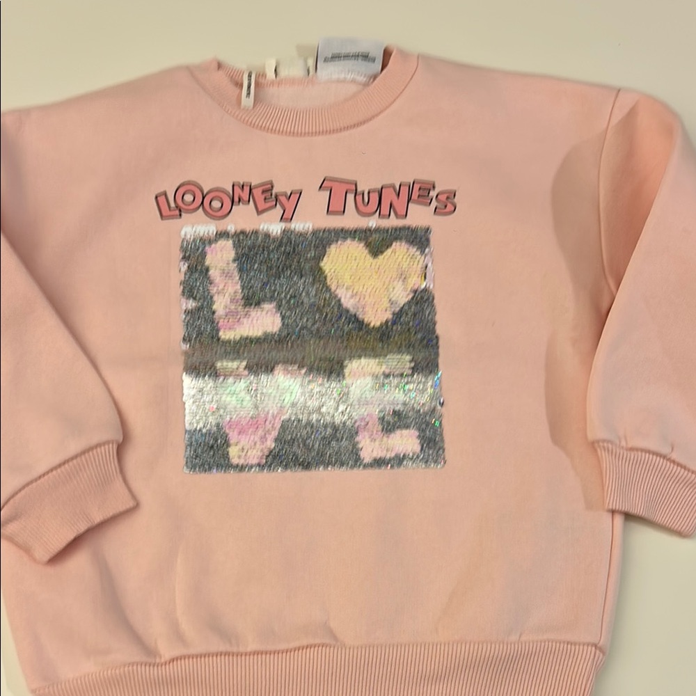 Looney Tunes Pink Sweatshirt